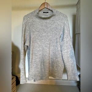 Gray Mock-Neck Sweater - George XL